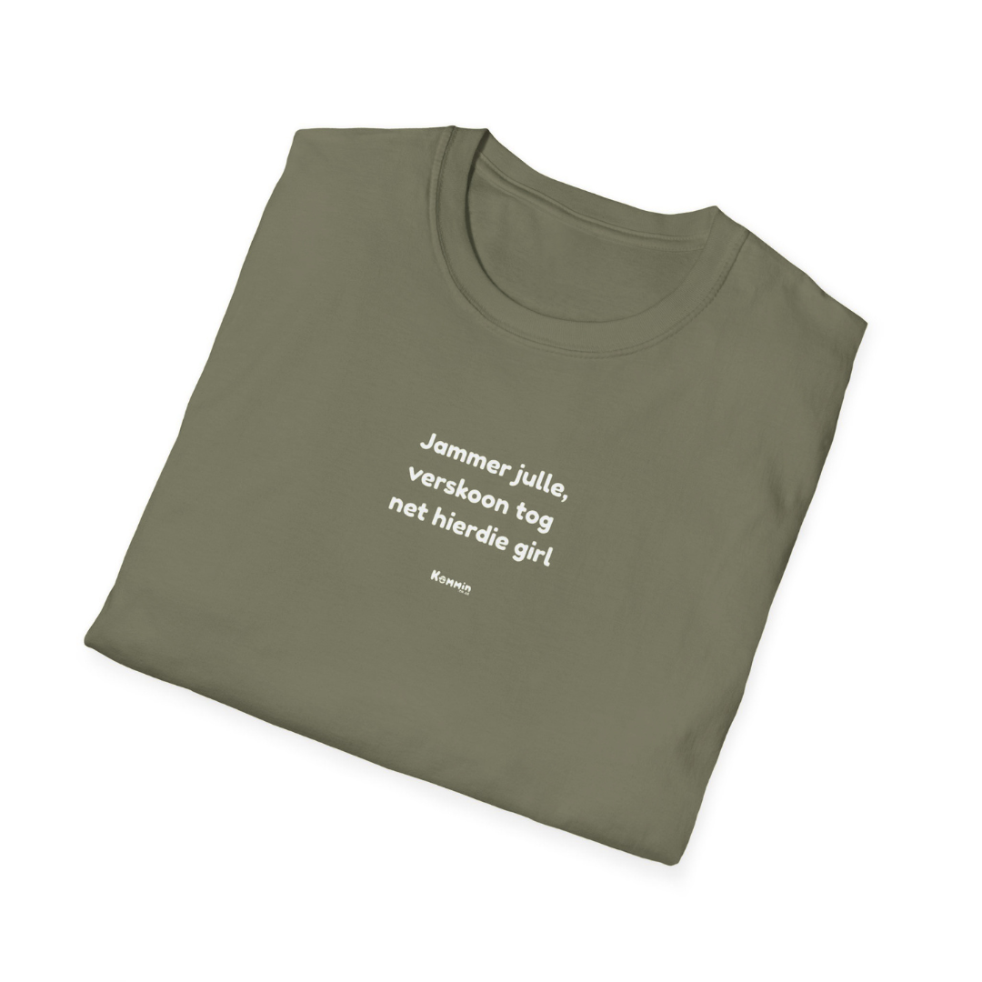 Verskoon die Girl T-Shirt