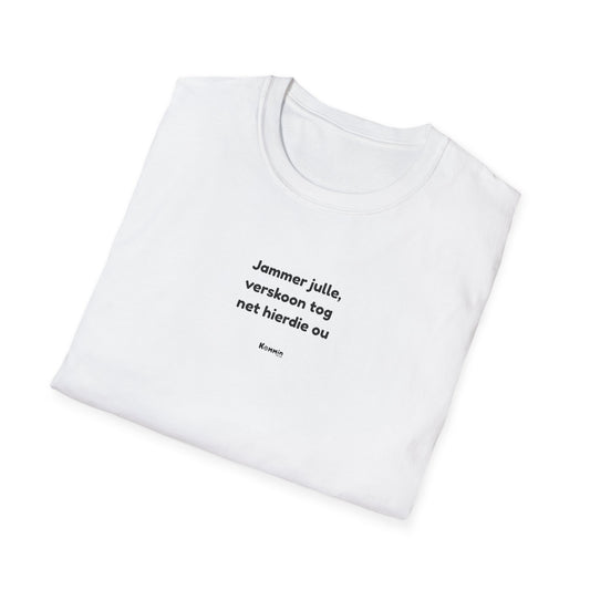 Verskoon die Ou T-Shirt